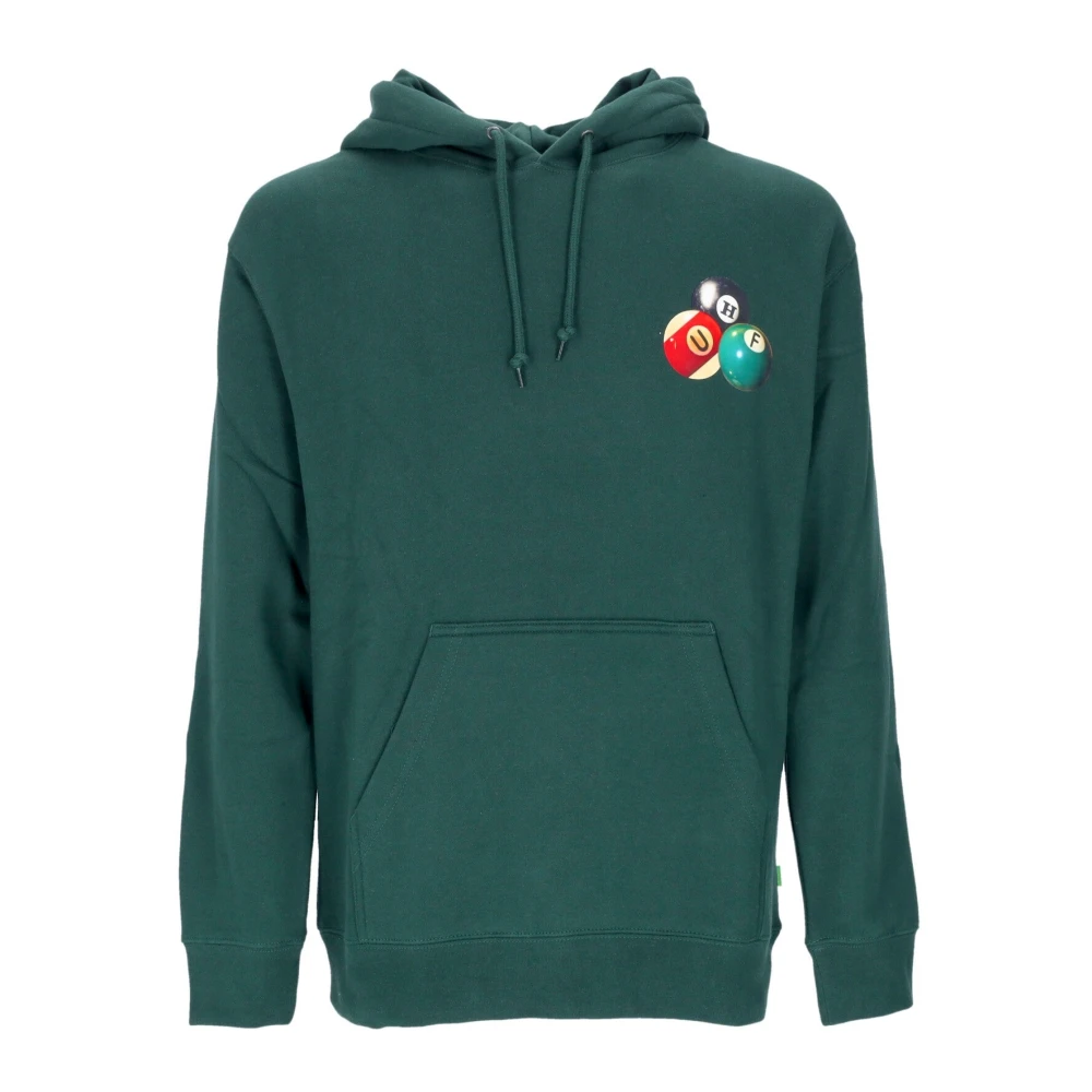 Huf Men's Green Forest Hoodie With Kangaroo Pocket - Hoodies - Xl - Sweatshirts & Hoodies