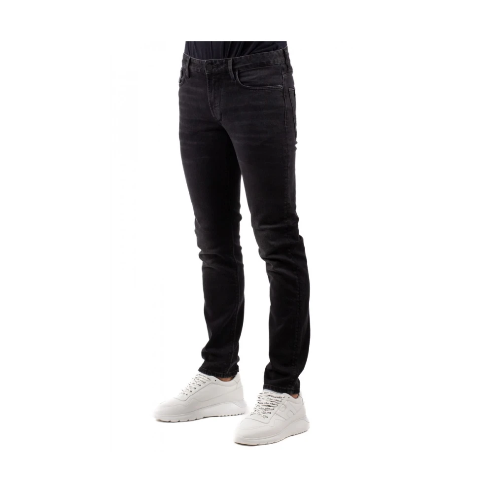 Emporio Armani Heren Jeans Black Heren