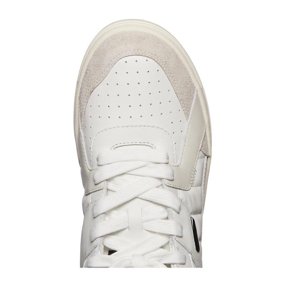 Palm Angels Universiteitssneakers White Heren