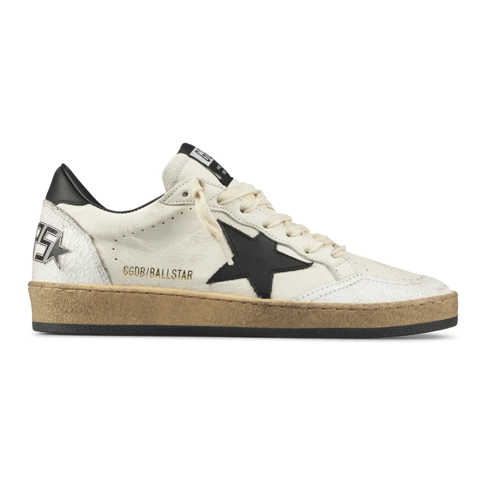 Golden Goose Vita Sneakers med Nappa och Mocka White, Dam