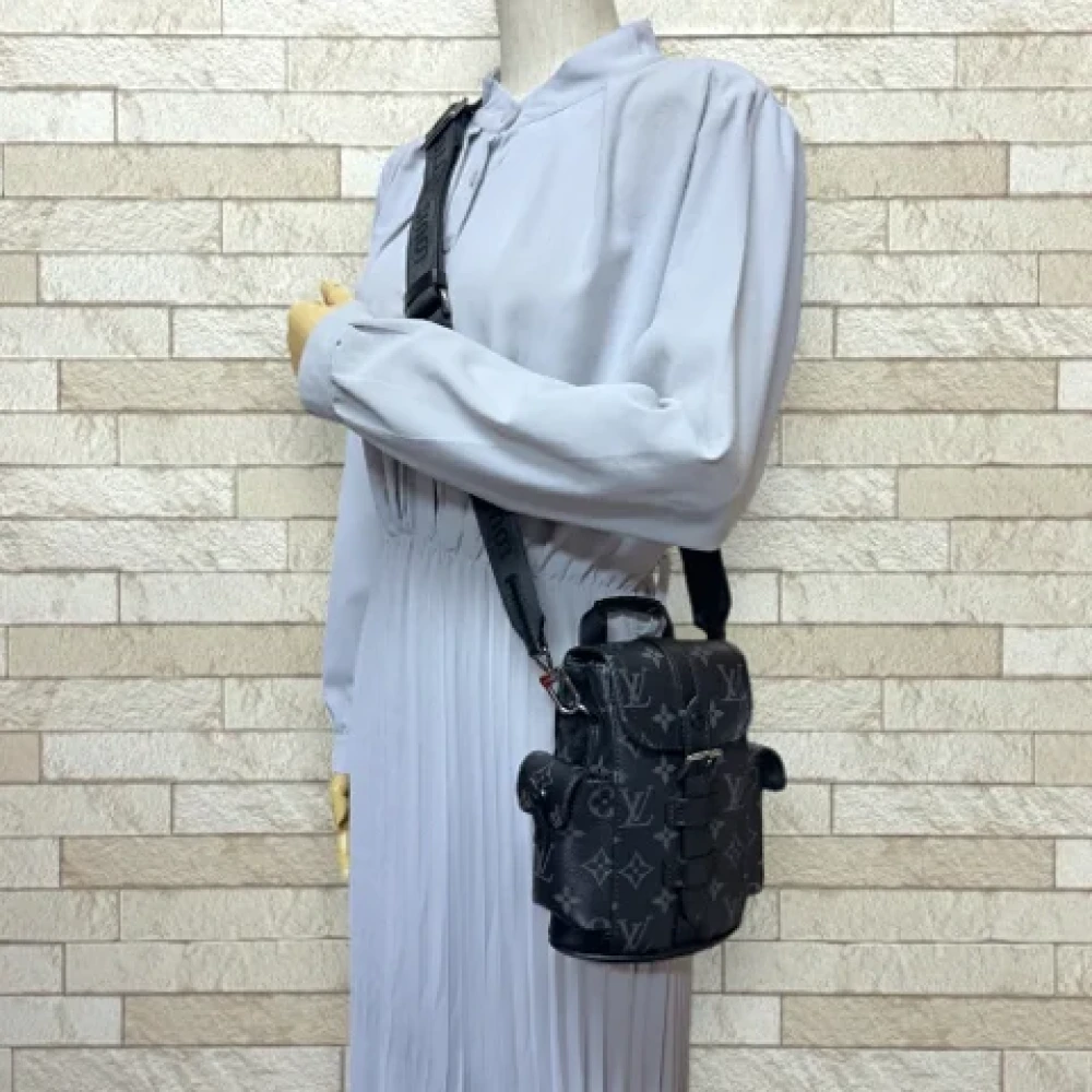 Louis Vuitton Vintage Pre-owned Canvas louis-vuitton-bags Black Dames