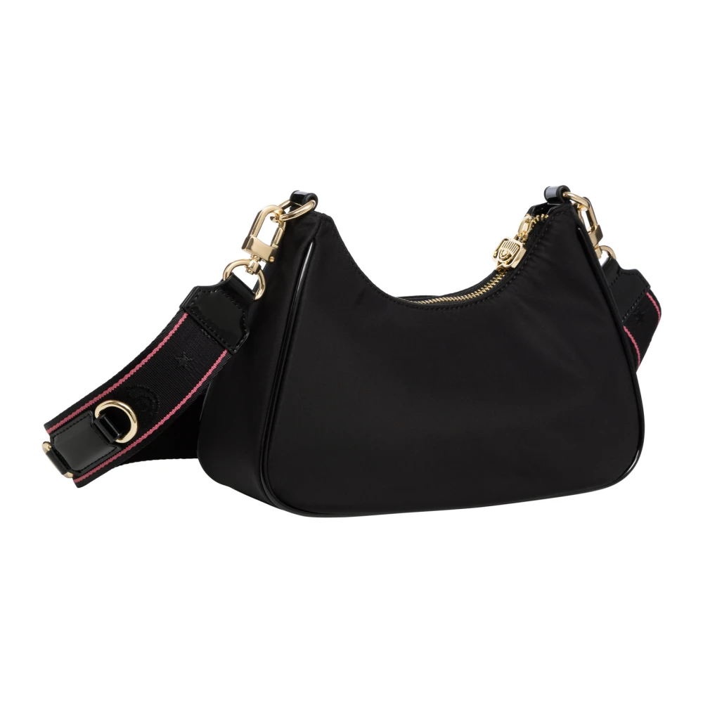 Chiara Ferragni Collection Eyelike Hobo bag Black Dames