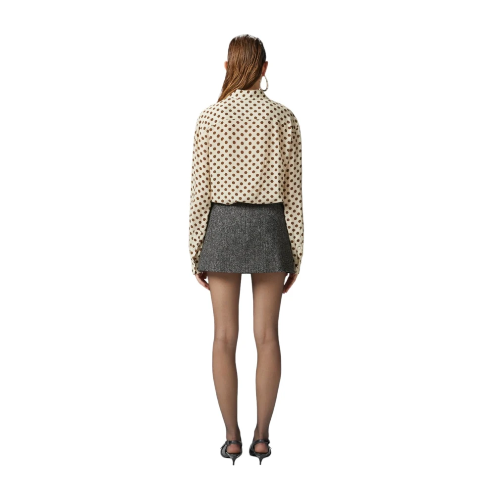pinko Stijlvolle Polo Shirt voor Mannen Beige Dames