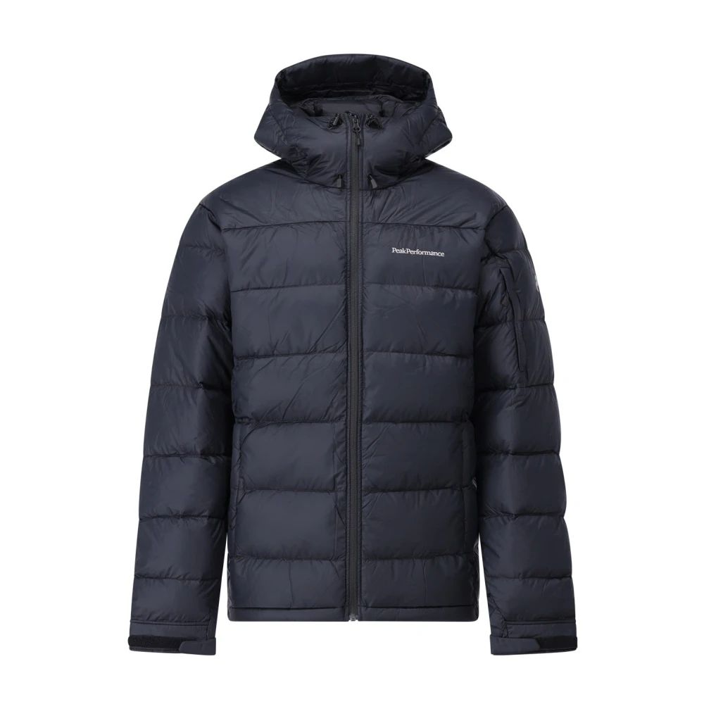 Peak Performance Dons gewatteerde jas met capuchon Black Heren