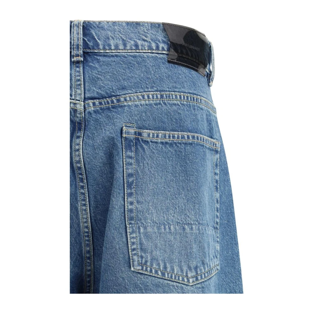 Our Legacy Minimalistische Tapered Jeans voor Mannen Blue Heren