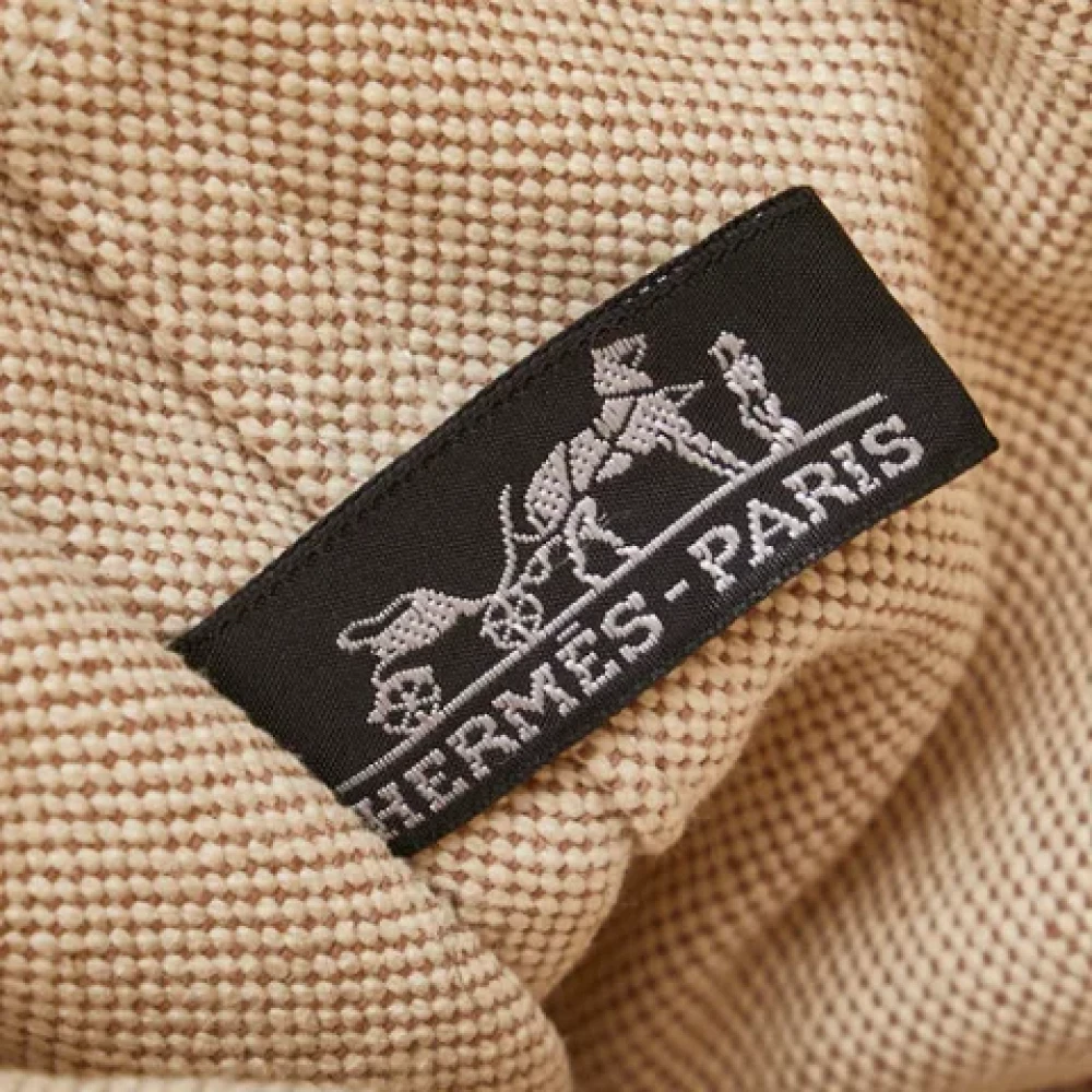 Hermès Vintage Pre-owned Canvas totes Beige Dames