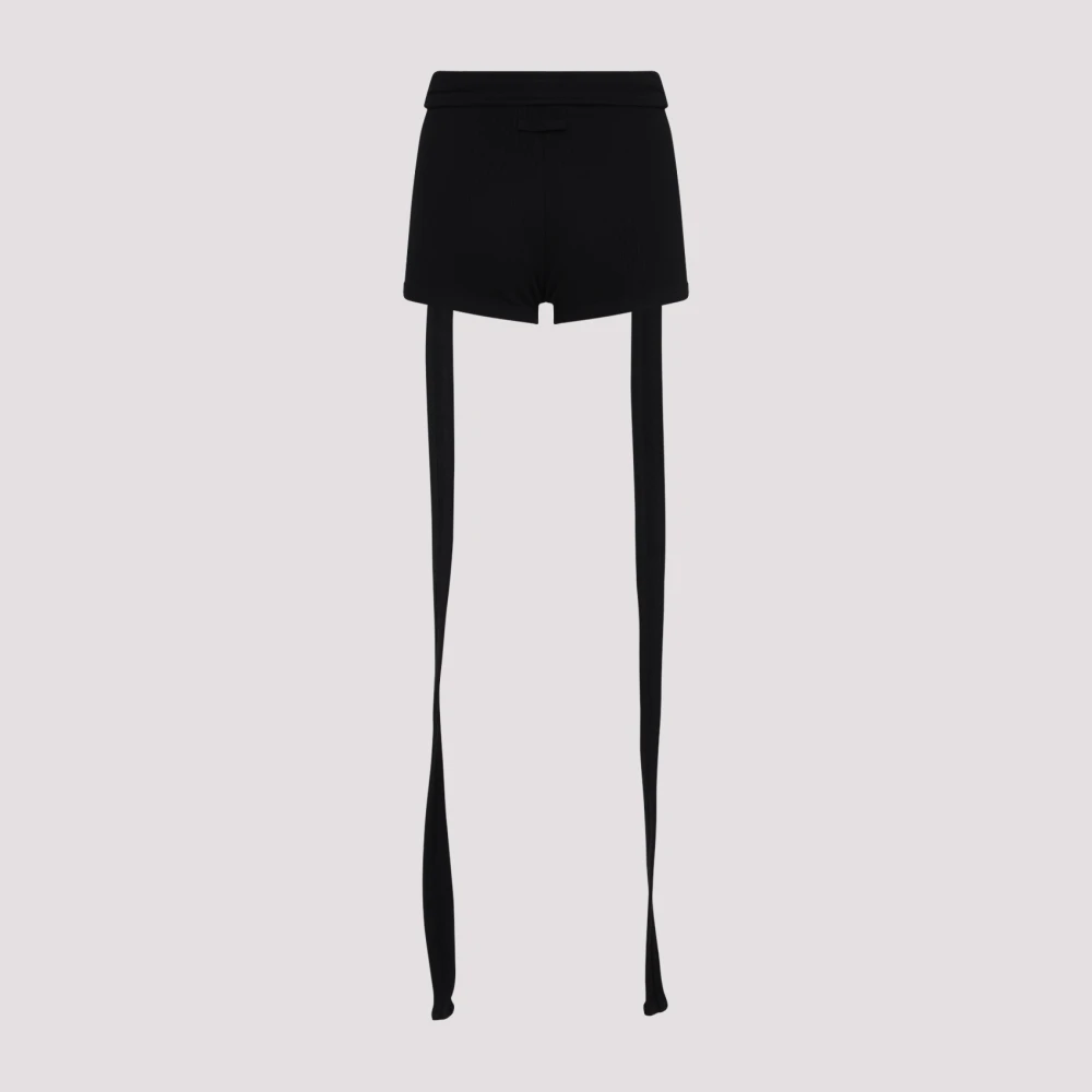 Jean Paul Gaultier Zwarte Shorty Overall Clip en Black Dames