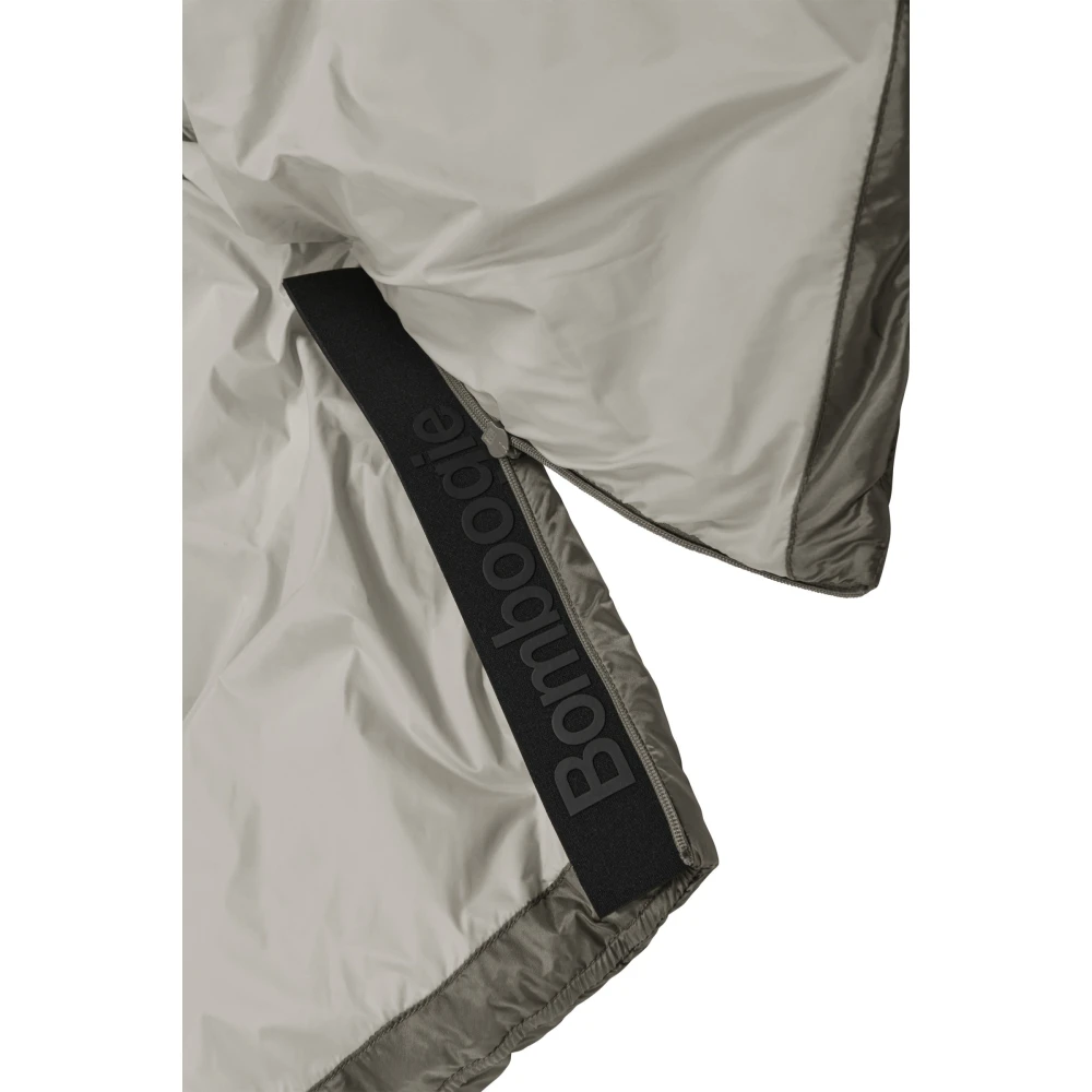 BomBoogie Lichtgewicht nylon donsjack Brown Dames