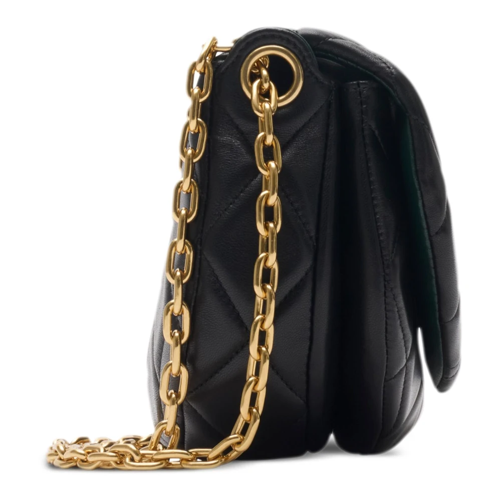 Burberry Zwarte Gewatteerde Rots Black Dames