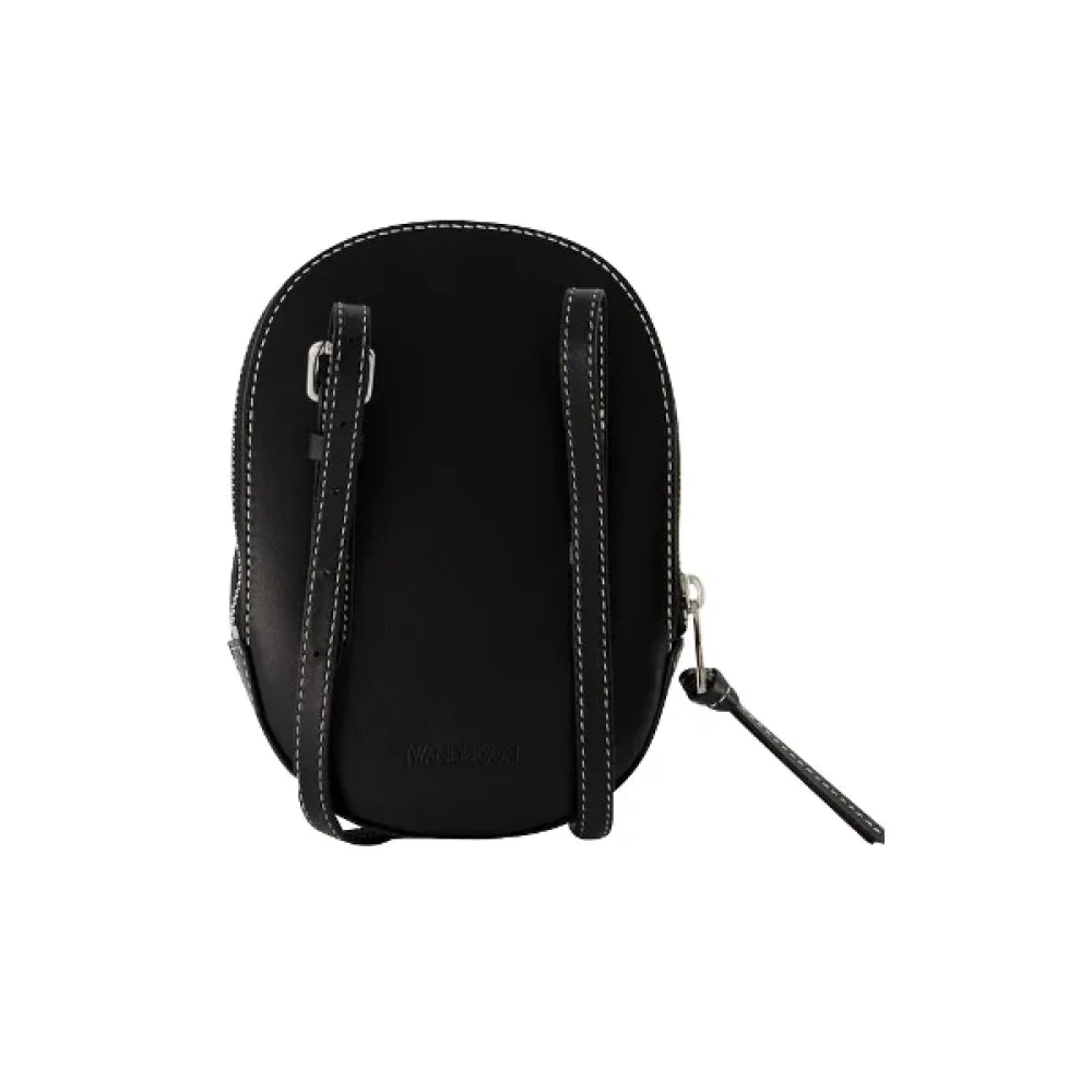 JW Anderson Pre-owned Leather backpacks Black Dames