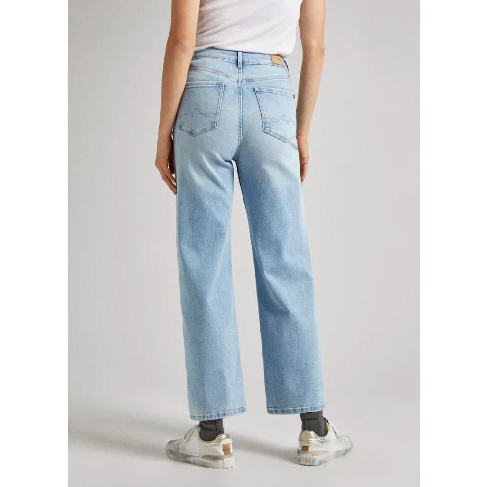 Pepe Jeans Straight Jeans Blue Dames