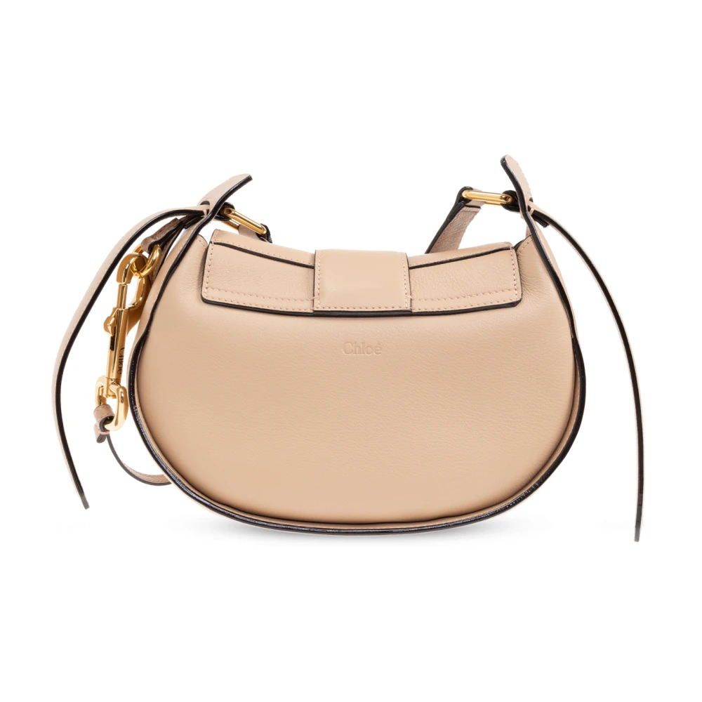 Chloé Schoudertas Ride Klein Beige Dames
