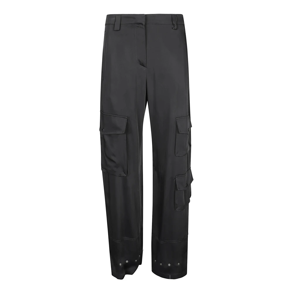 PT Torino Tapered Trousers Black Dames
