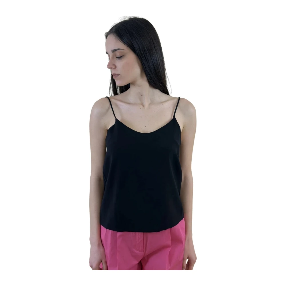 Emme Di Marella Women's Black Sleeveless Top In Various Colors