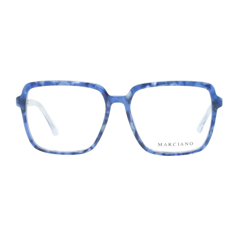 Guess Blauwe Vierkante Optische Monturen voor Vrouwen Blue Dames