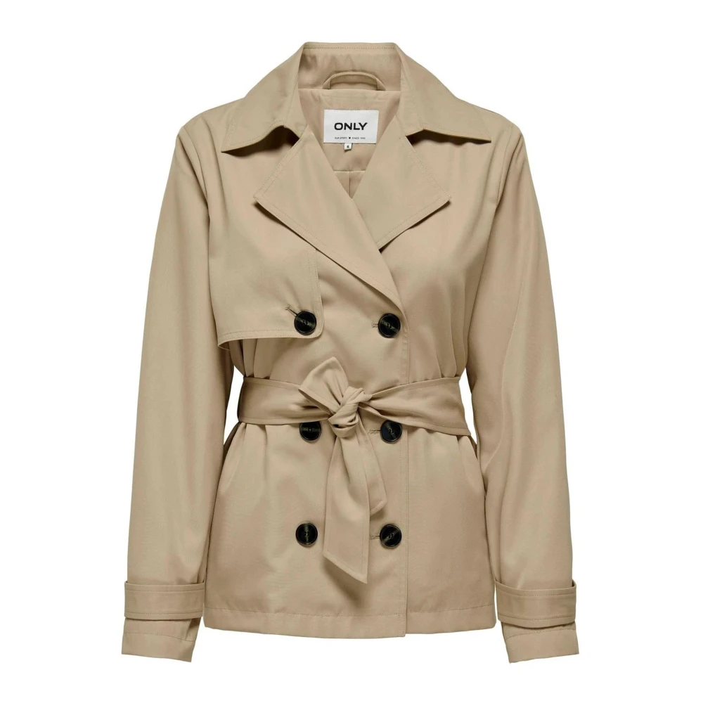 Only Down Jackets Beige Dames