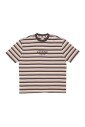 horizontaal-gestreept-t-shirt-coarse-brown-multi