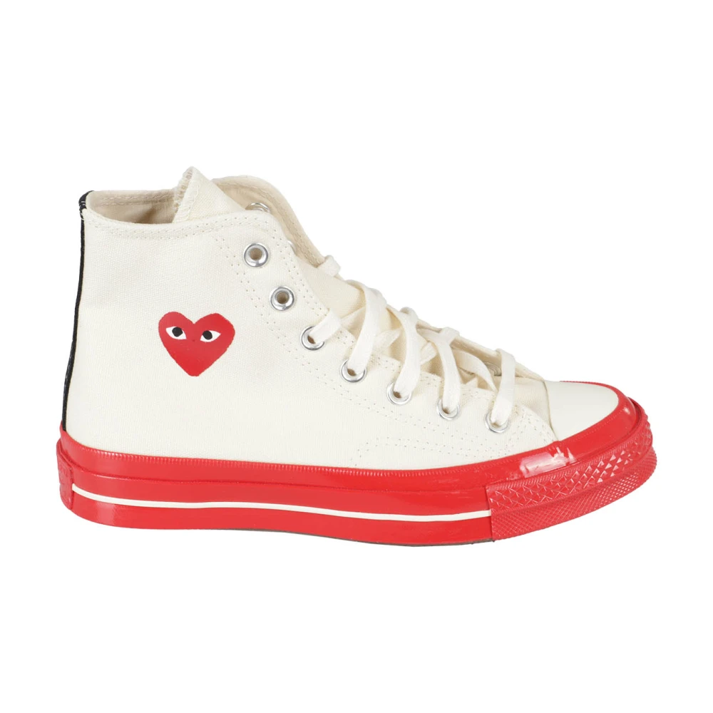 Comme des Garçons Play Chuck 70 High Top Heren Schoenen Wit