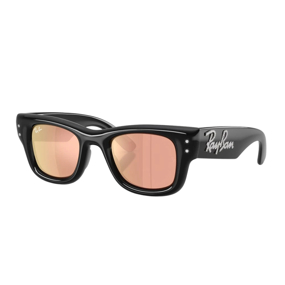 Ray-Ban Unisex Black Rb4940b Wayfarer Puffer - Sunglasses - 47 Mm - Accessories