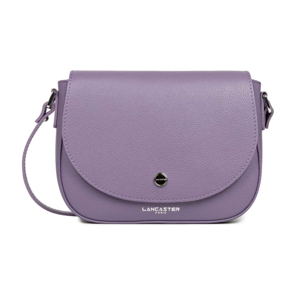Lancaster Magnetische Flap Schoudertas Donkerpaars Purple Dames