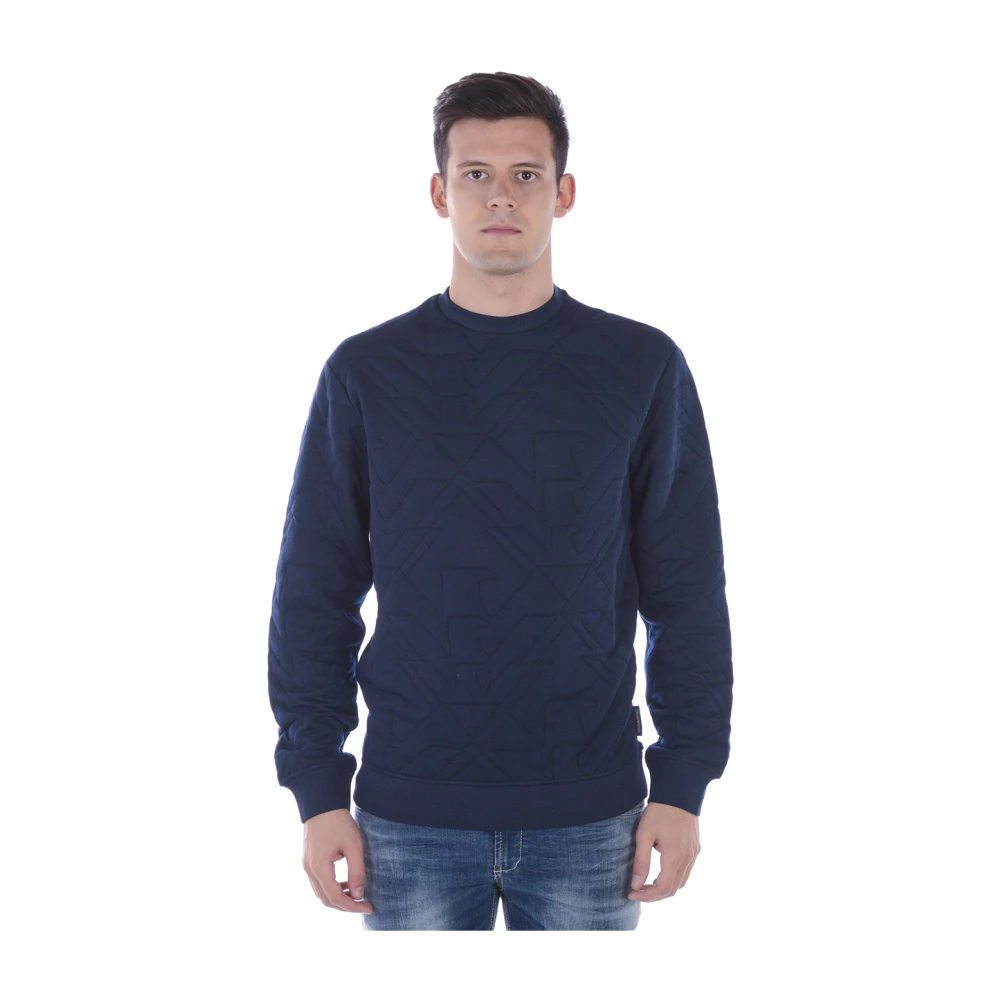 Emporio Armani Uomo Blu Felpe, S, New,
