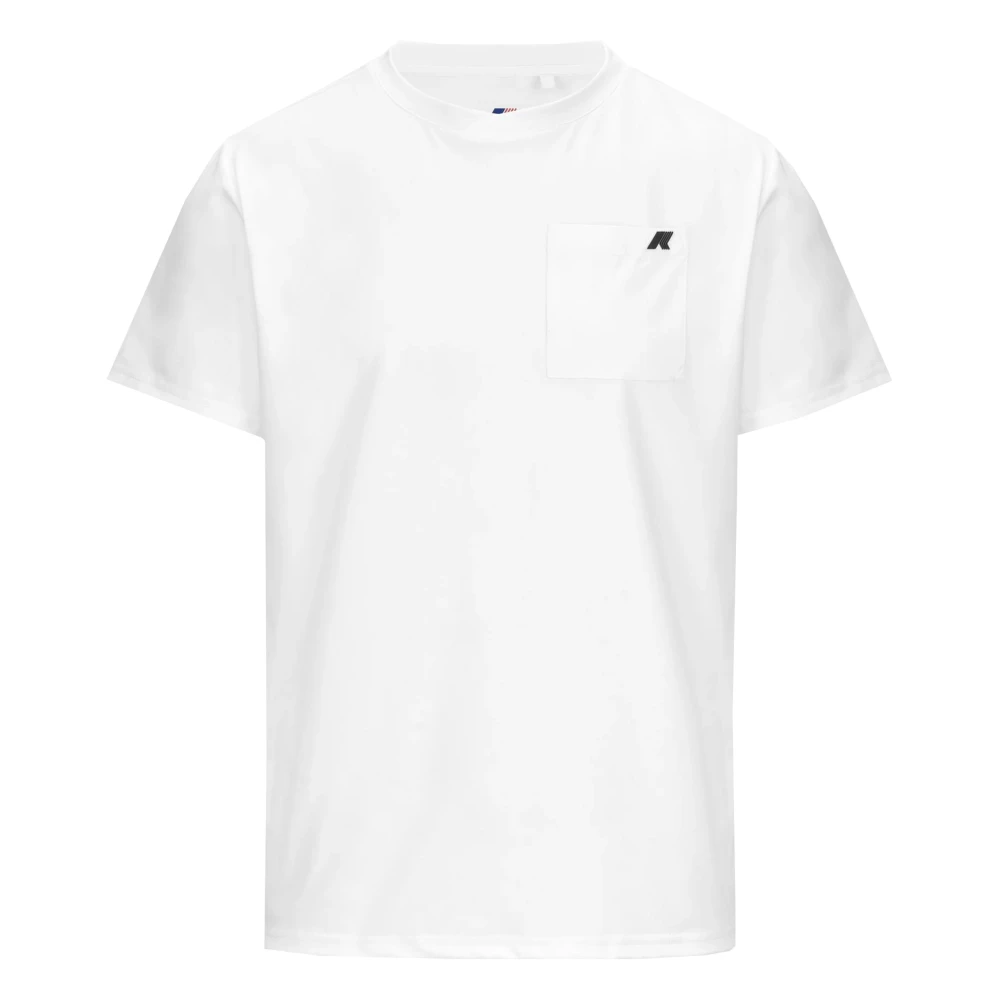 K-way Witte Next Lichtgewicht Jas White Heren