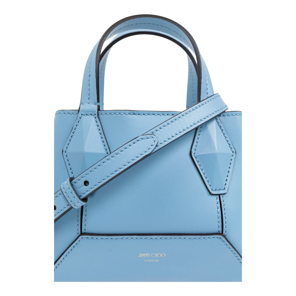 Jimmy Choo Handtas Diamond XS Blue Dames