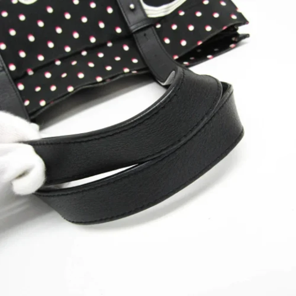 Loewe Pre-owned Canvas shoulder-bags Black Dames