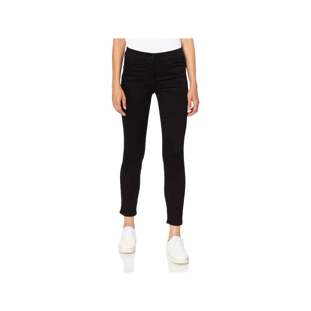 Gerry Weber Ingekorte Jeans 7 8 Broek Black Dames