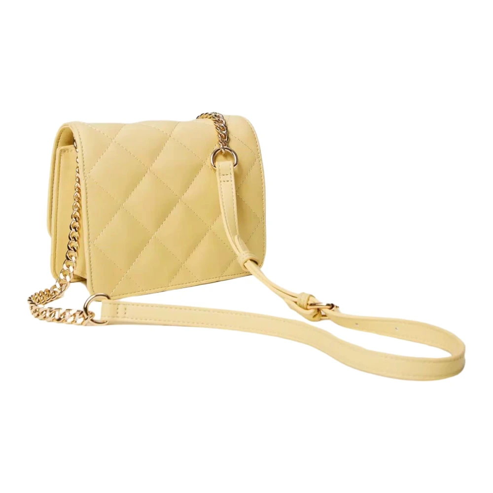 Twinset Gele Gewatteerde Schoudertas Audrey Yellow Dames