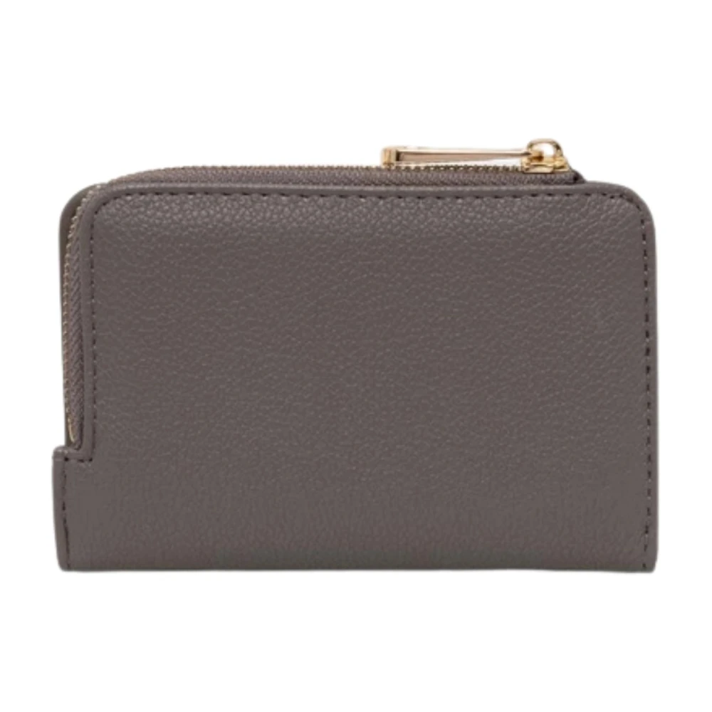 Twinset Grijze Portemonnee met Drukknoopsluiting Gray Dames