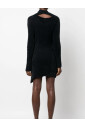 black-knit-crossover-dress