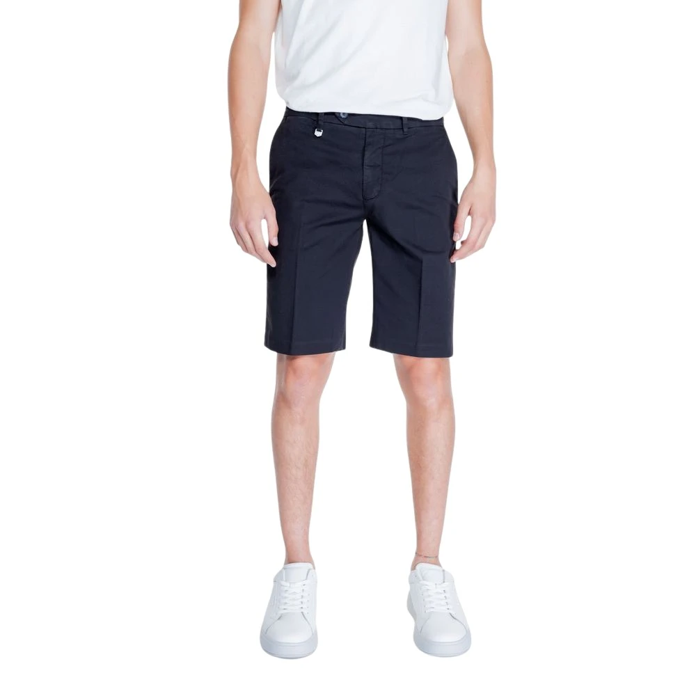 Antony Morato Men's Black Cotton Bermuda Shorts Collection