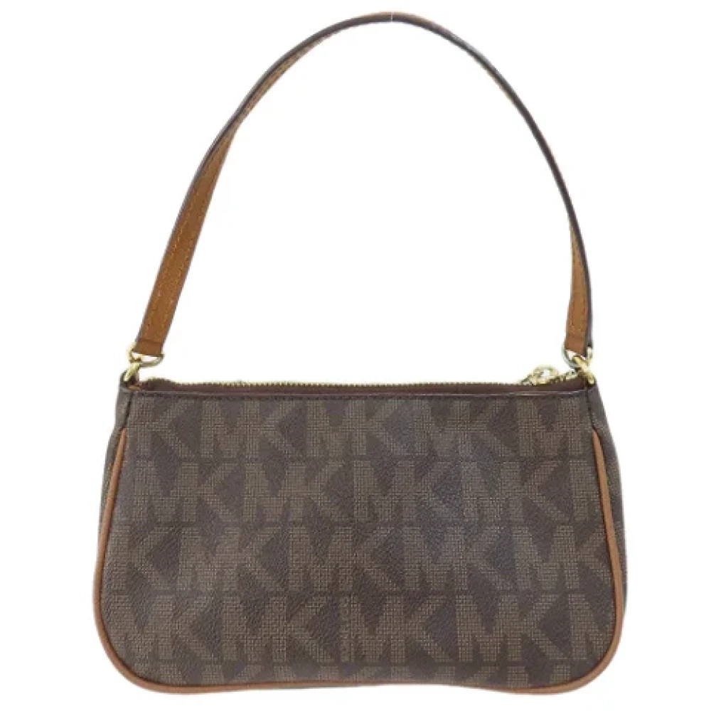 Michael Kors Pre-owned Plastic handbags Brown Dames