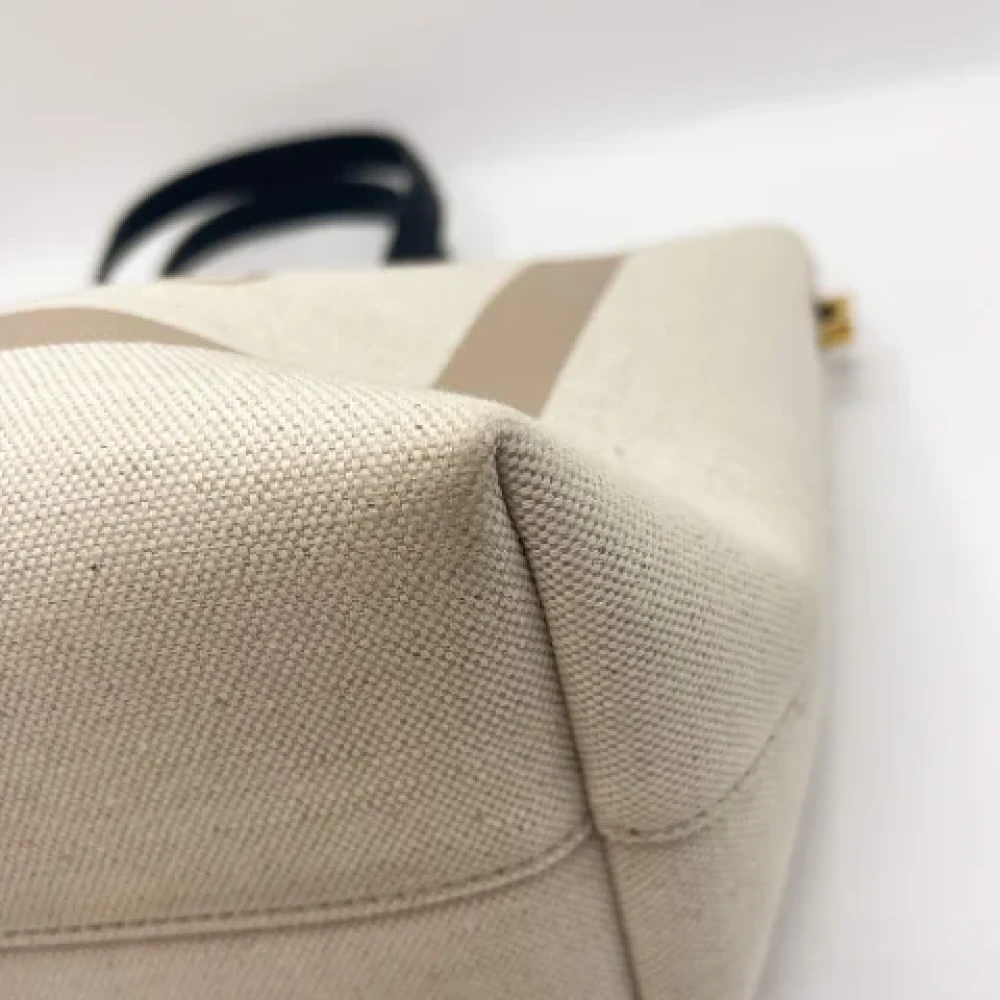 Tom Ford Pre-owned Canvas totes Beige Dames
