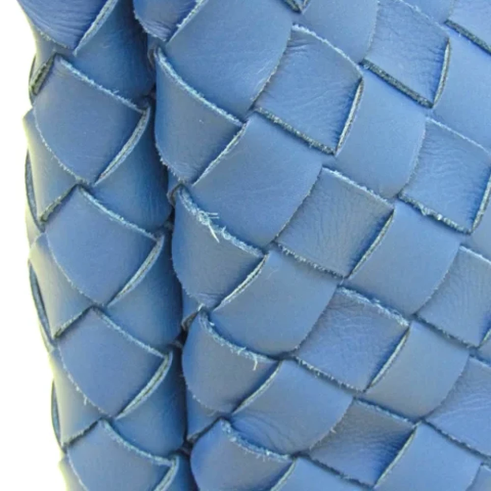 Bottega Veneta Vintage Pre-owned Leather totes Blue Dames