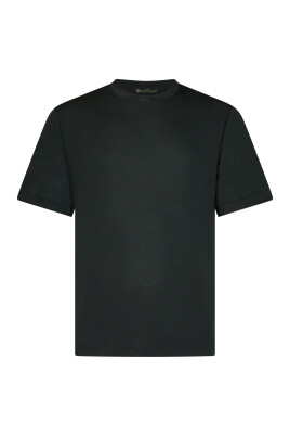 t-shirt-en-laine-vert-a-col-rond