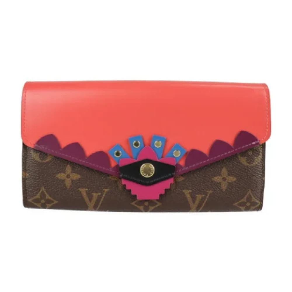 Louis Vuitton Vintage Pre-owned Leather wallets Multicolor Dames