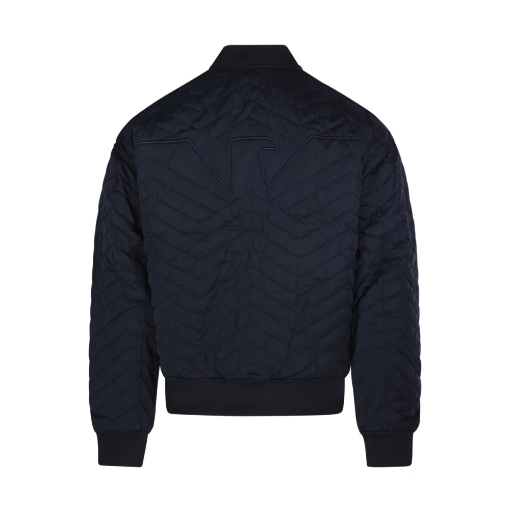 Emporio Armani Navy Blouson Jack Blue Heren