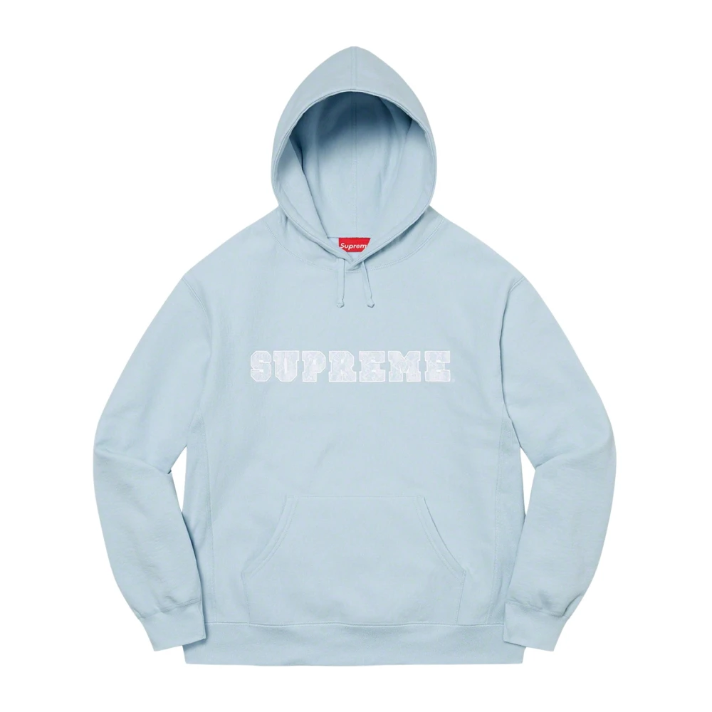 Supreme Beperkte Oplage Kant Hoodie Lichtblauw Blue Heren