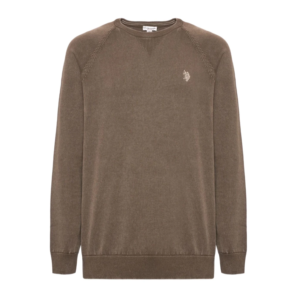 U.s. Polo Assn. Hombre Marrón Jerseys, Talla: L