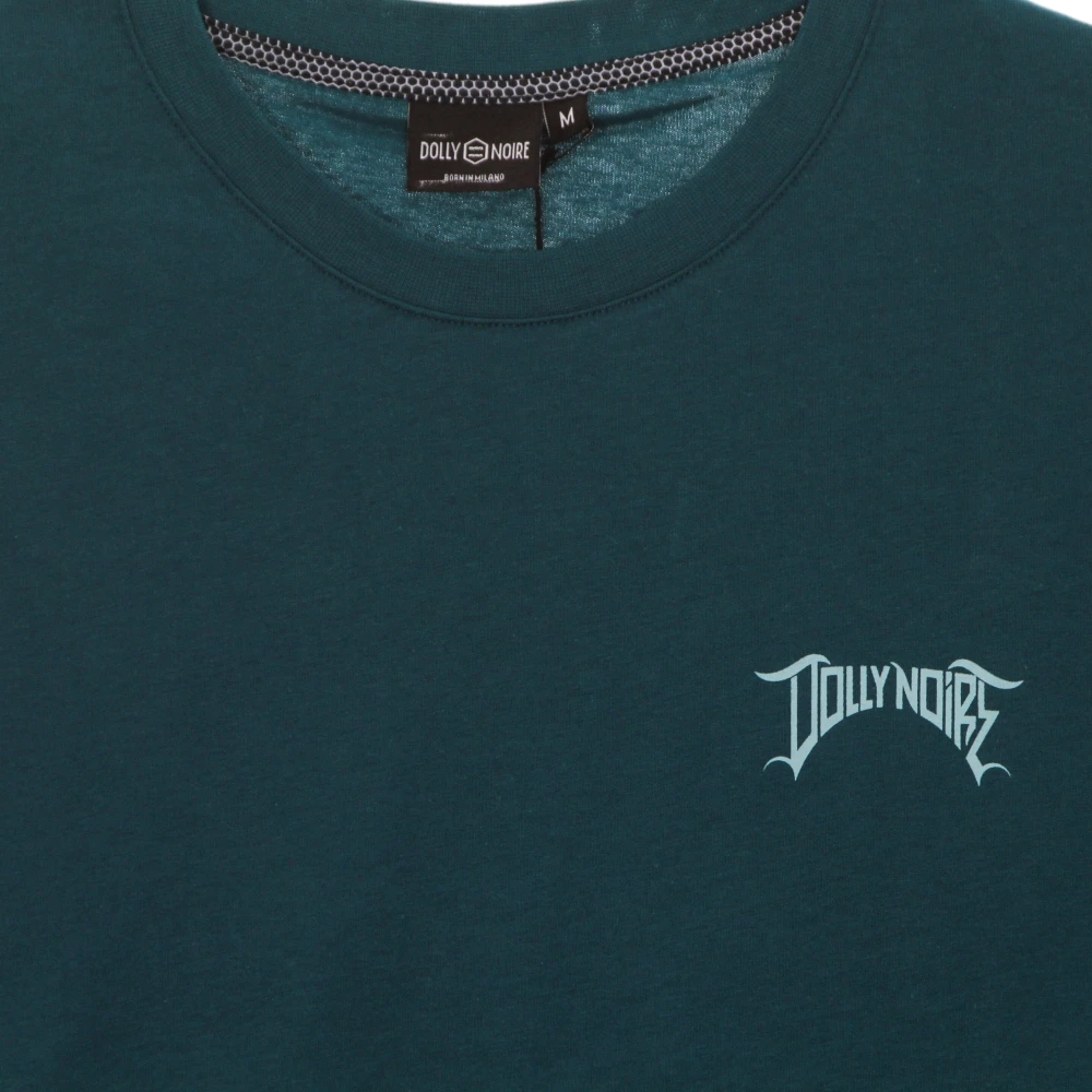 Dolly Noire Groene Heren T-shirt Casual Stijl Green Heren