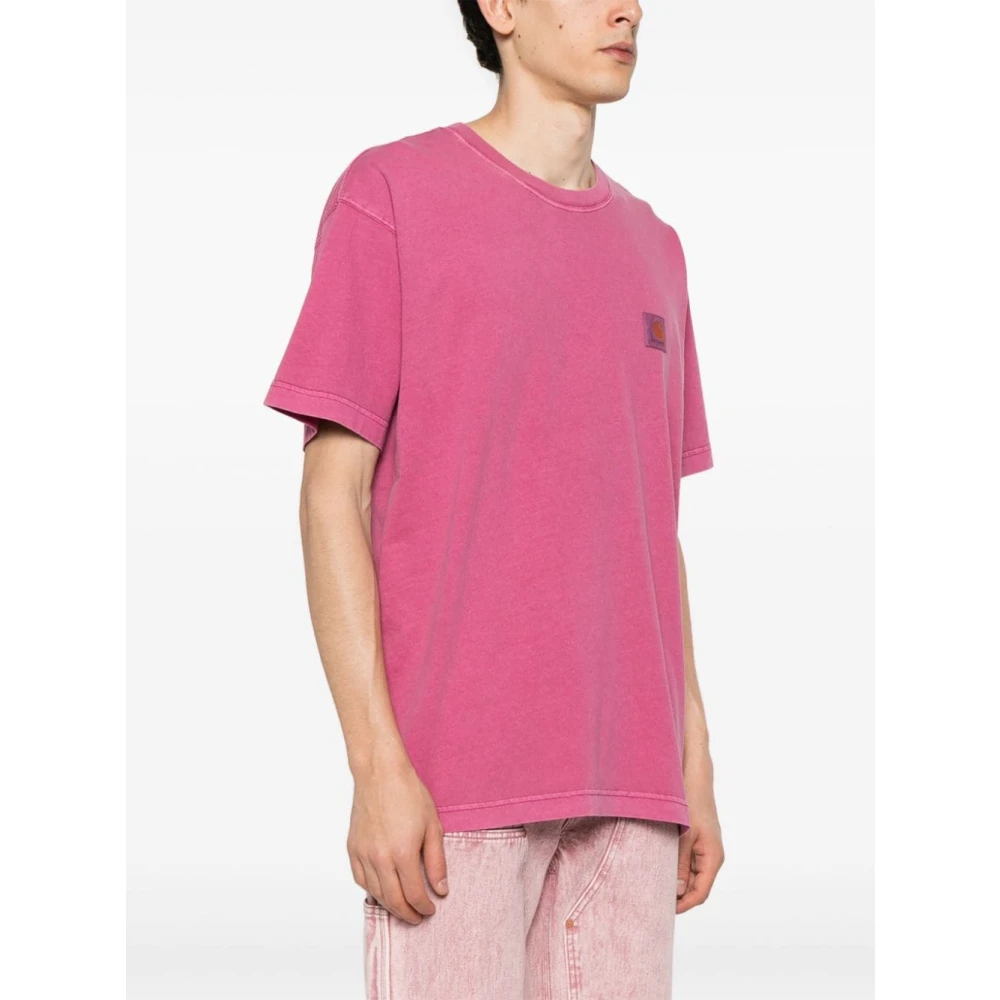 Carhartt WIP Klassiek T-shirt Pink Heren