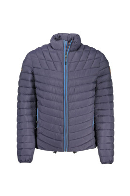 veste-en-polyamide-bleue