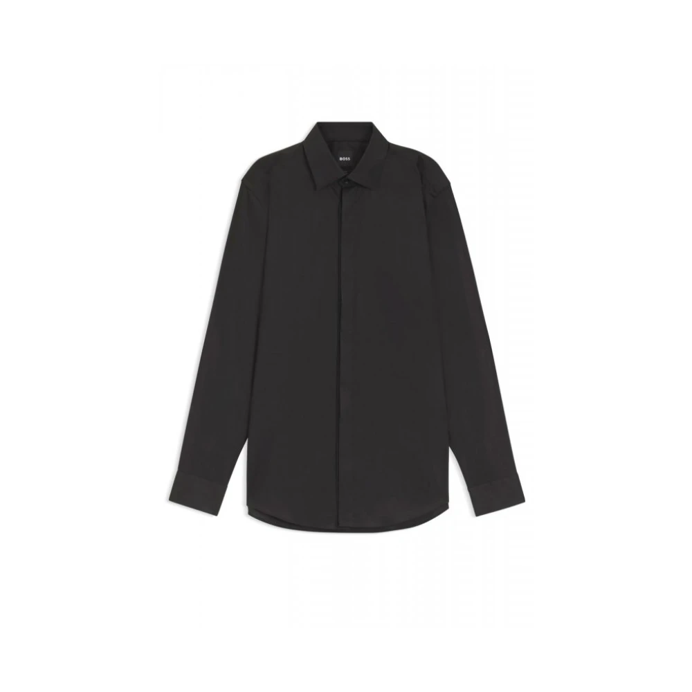 Hugo Homme Noir - Formal Shirt - Chemises - Taille: 4XL