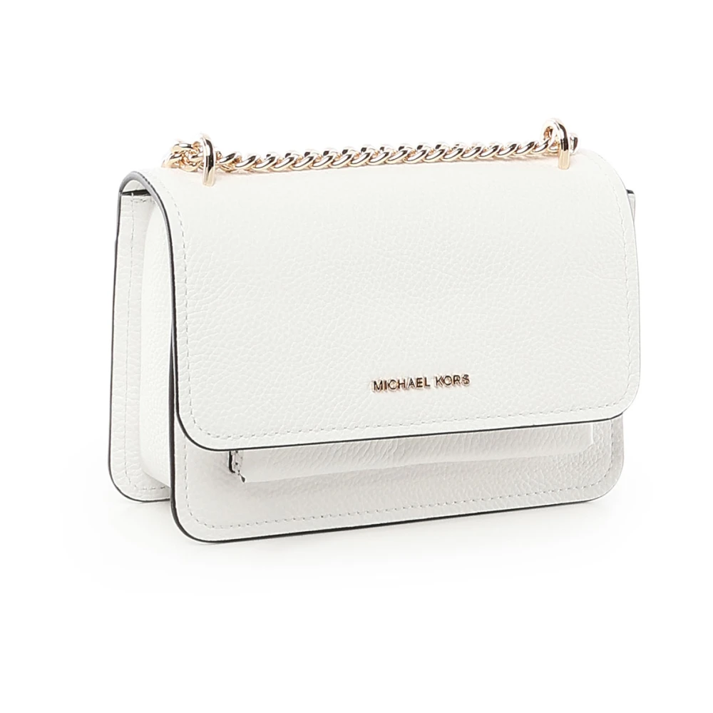Michael Kors Claire Schoudertas White Dames