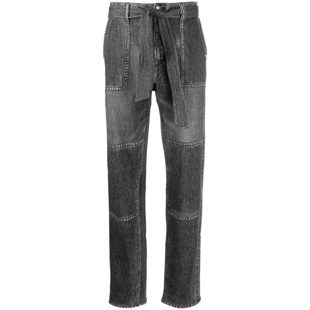 Rag & Bone Zwarte Straight Jeans Casual Stijl Black Dames