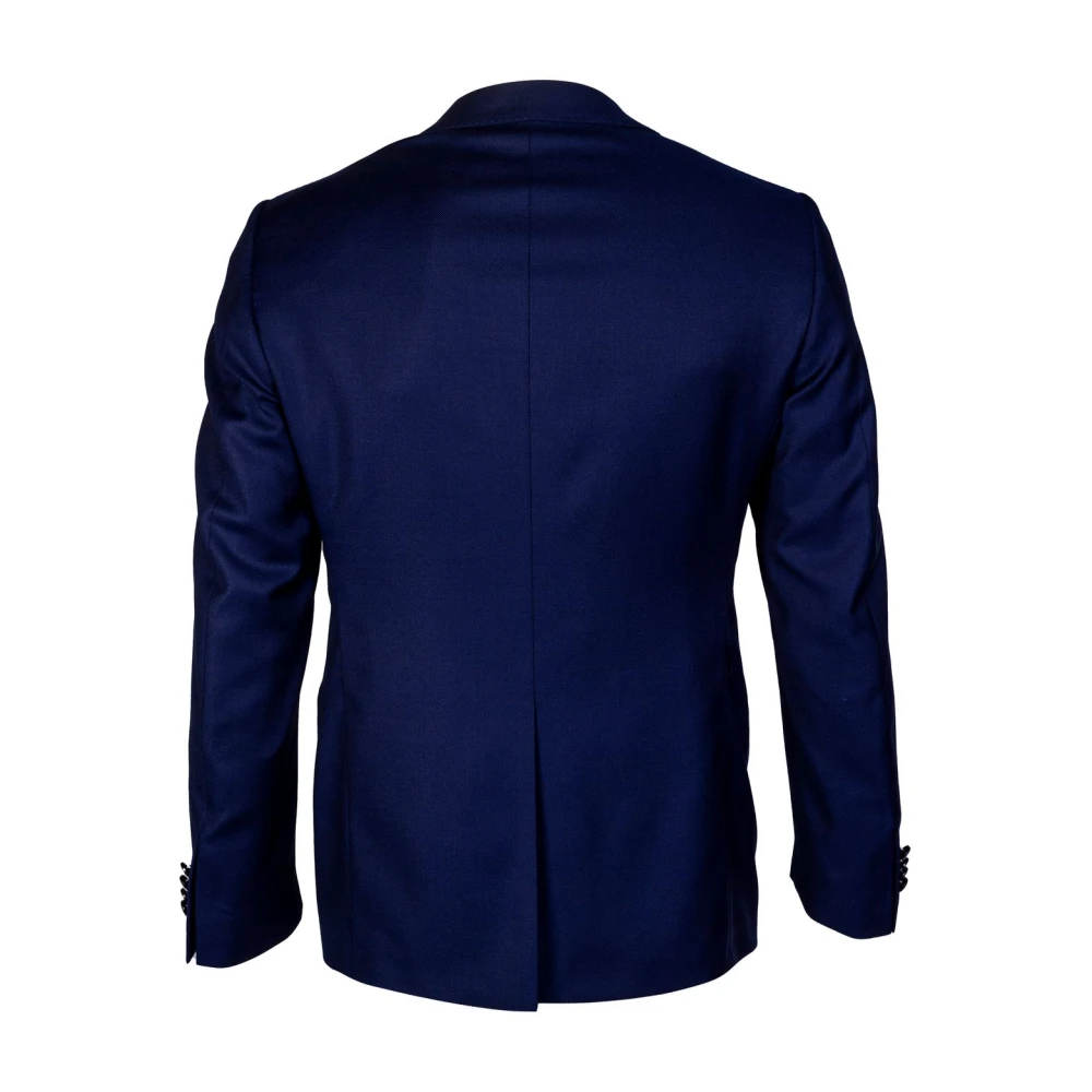 Luigi Bianchi Mantova Heren Smokingpak Set met Stropdas Blue Heren