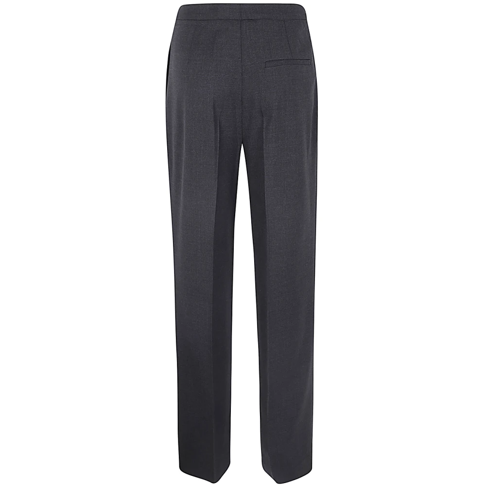 Loulou Studio Antraciet Slim Fit Broek Gray Dames