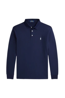Custom Slim Fit Stretch Mesh Pikétröja